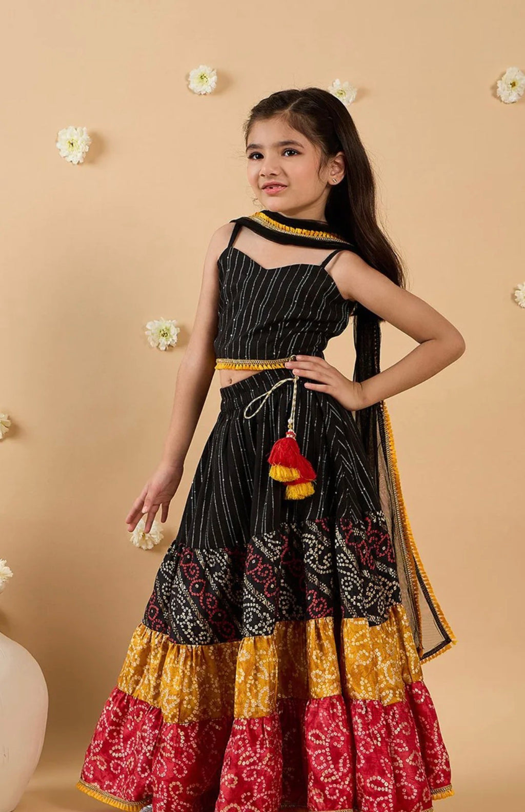 Girls croptop Lehanga
