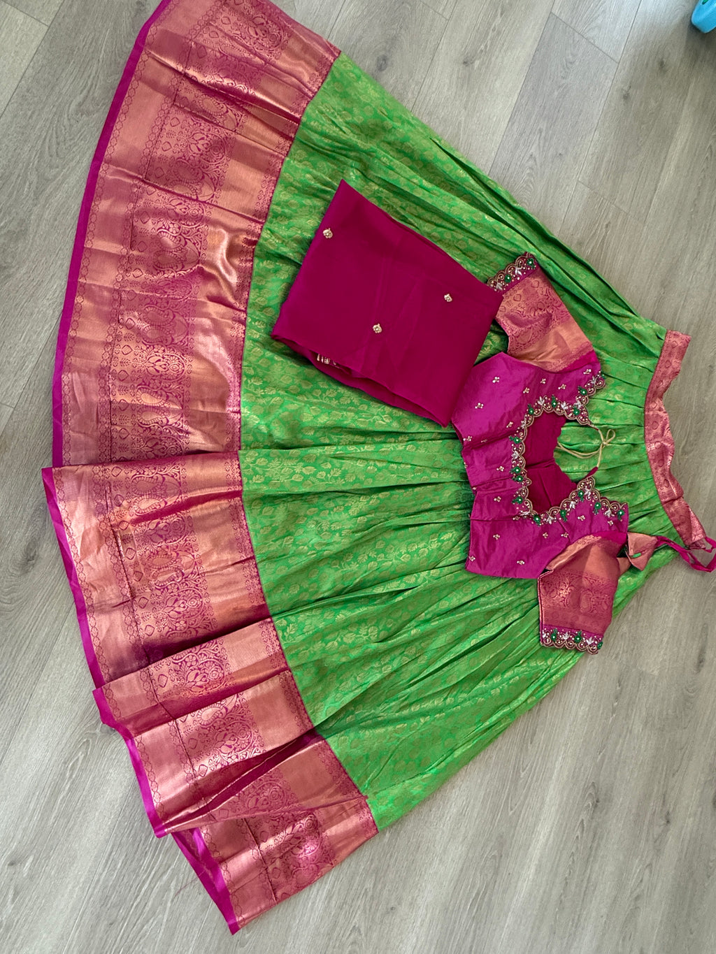 Ksnchipattu  half saree