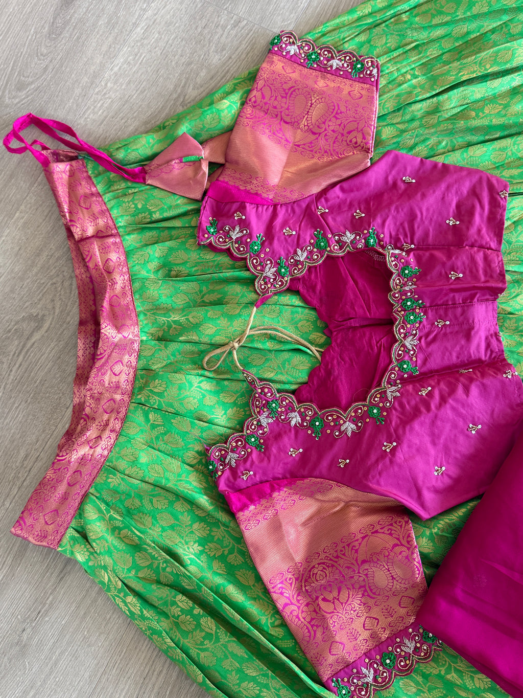 Ksnchipattu  half saree