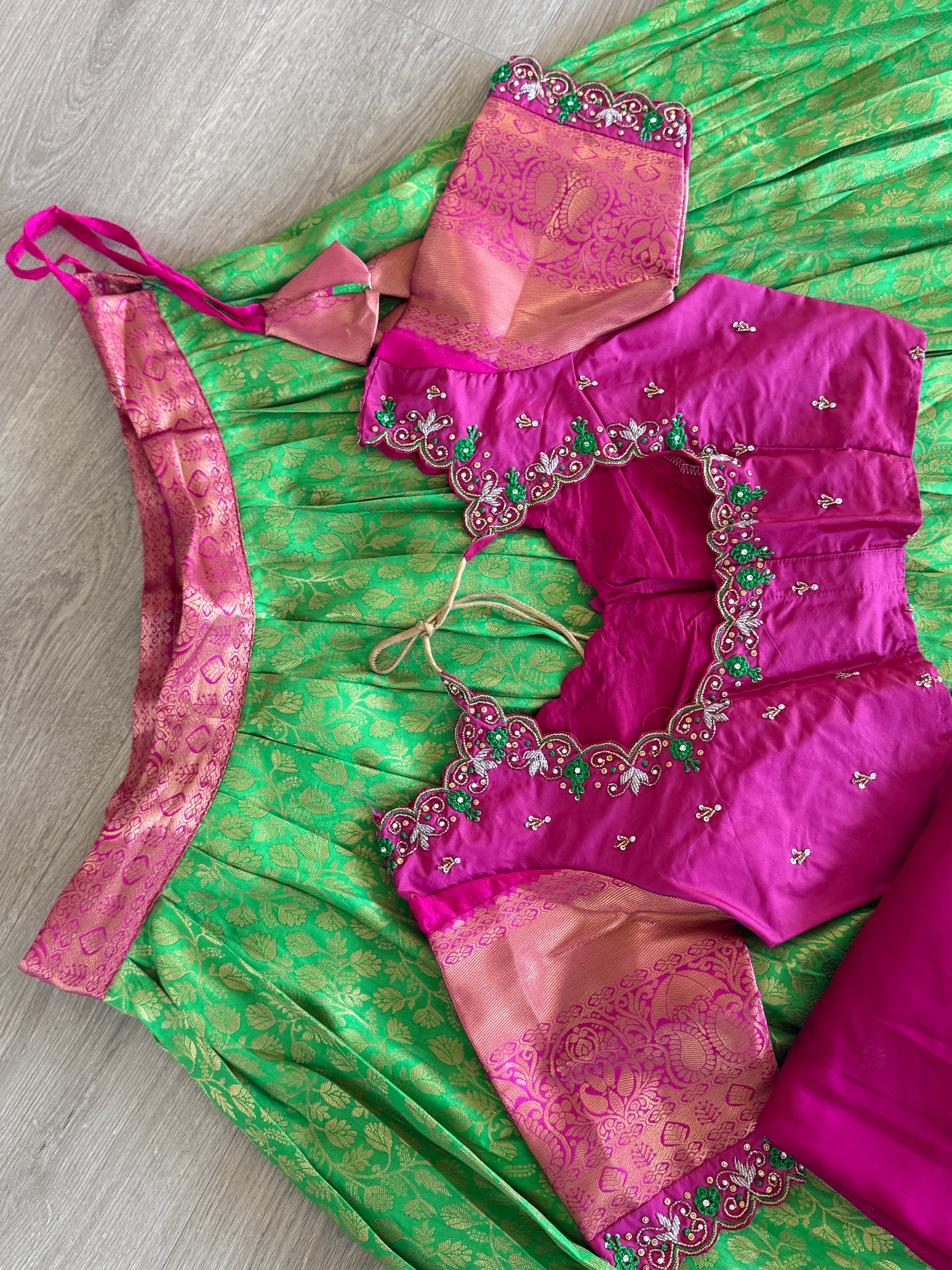 Ksnchipattu  half saree