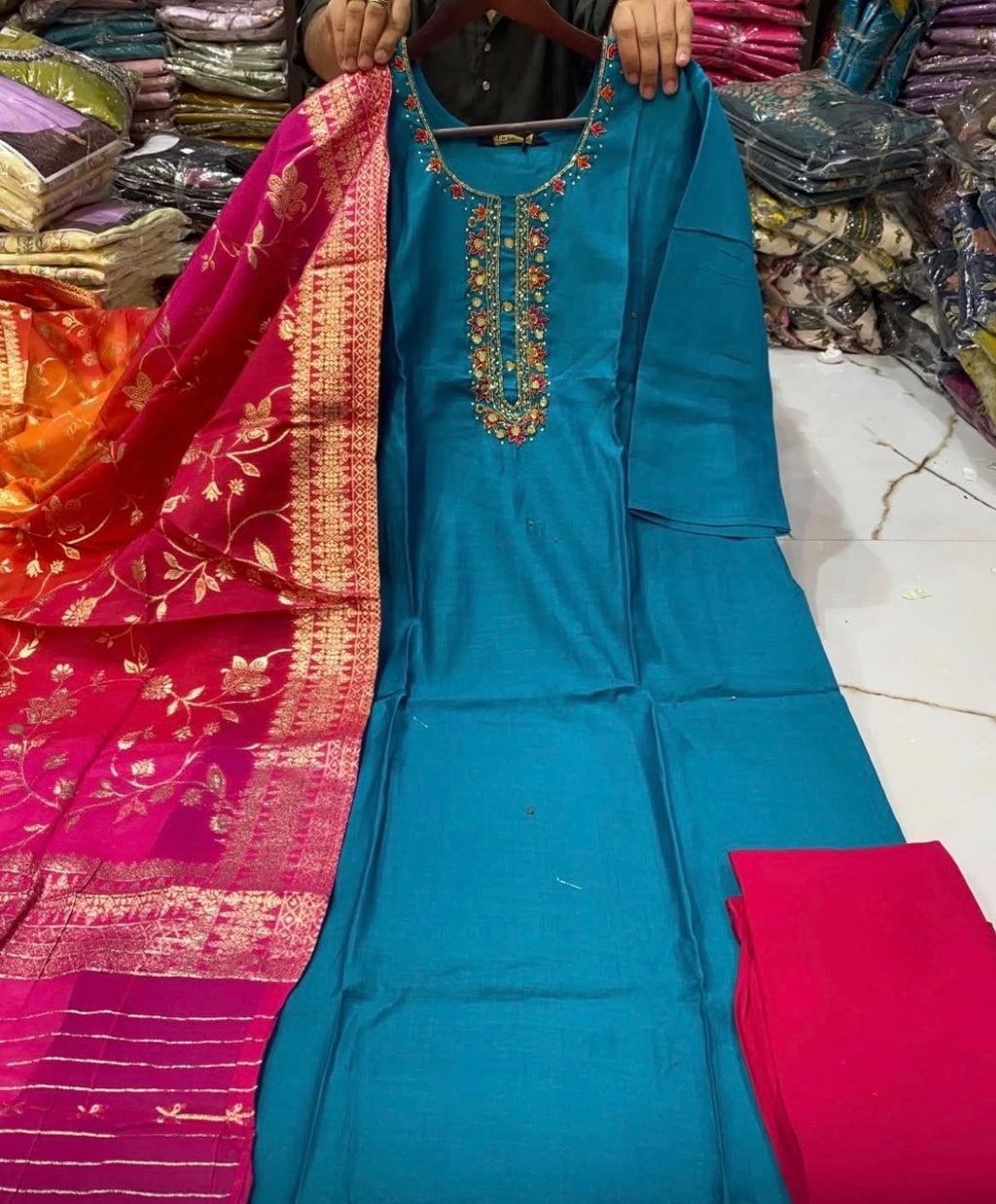 Partywear kurti sets