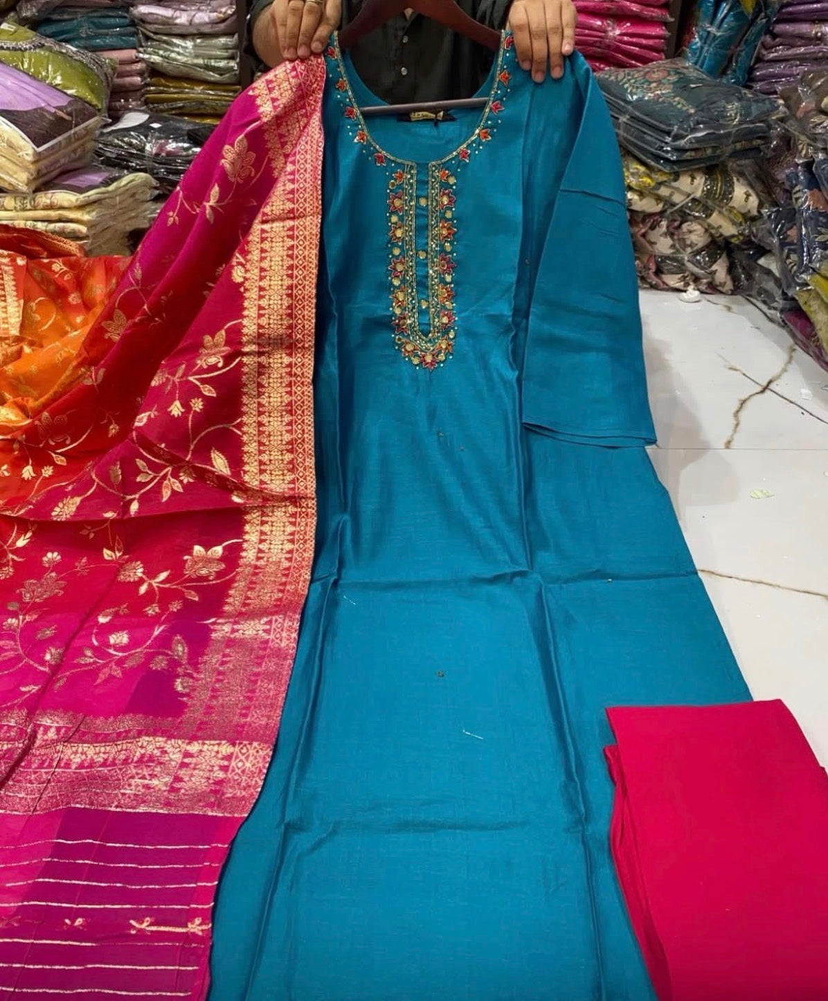 Partywear kurti sets