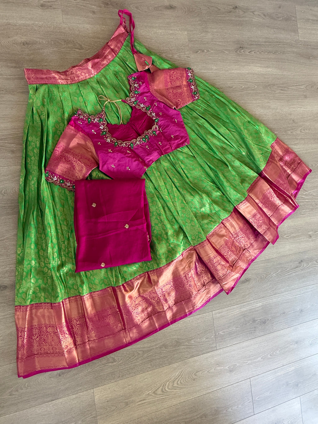 Ksnchipattu  half saree