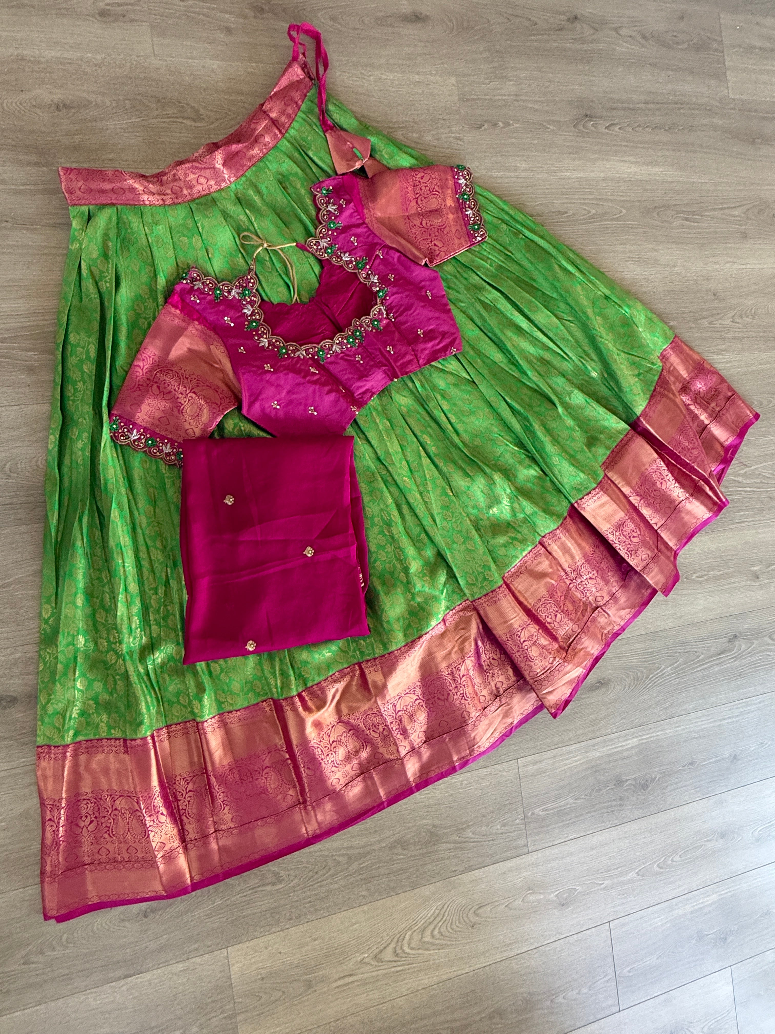 Ksnchipattu  half saree