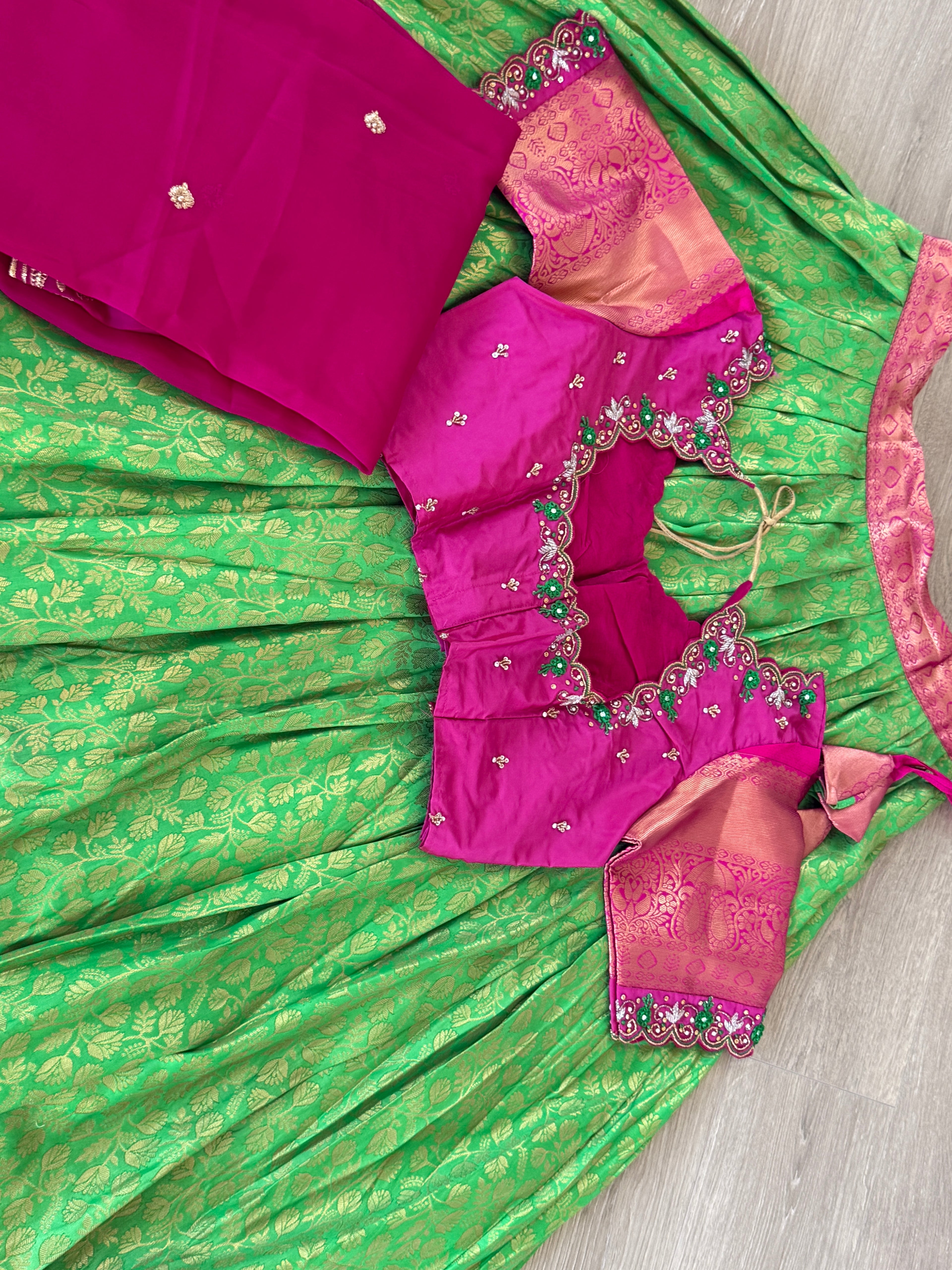Ksnchipattu  half saree