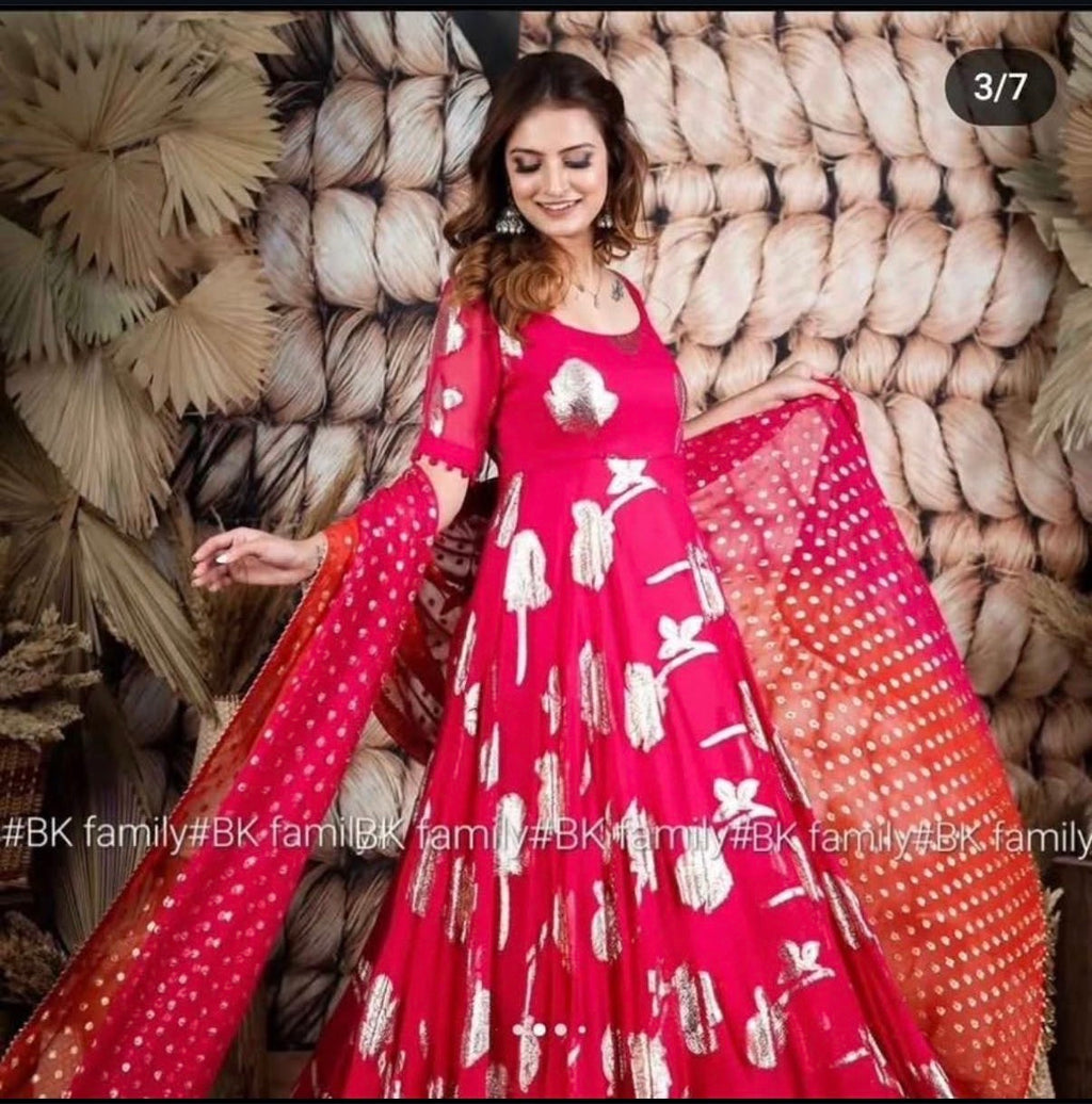 Long party wear dress